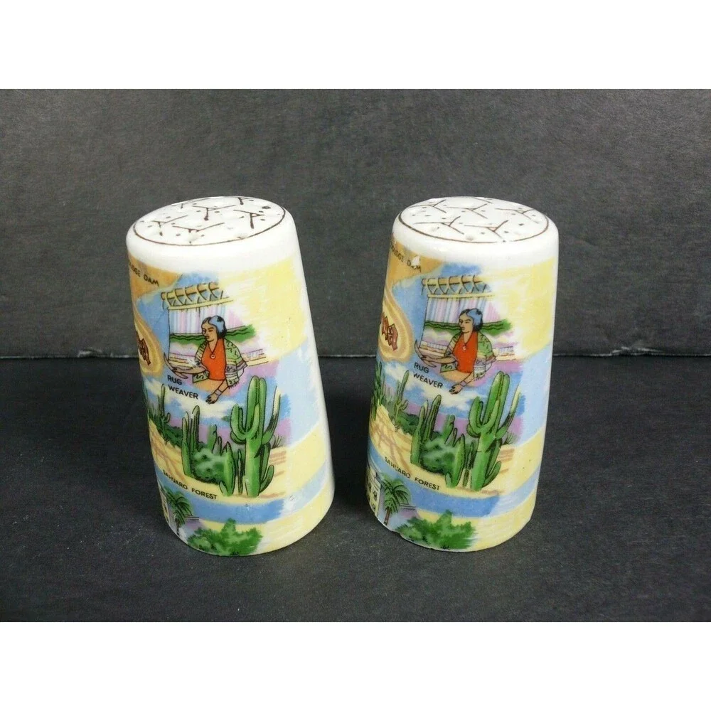 Set of Vintage ARIZONA Salt & Pepper Shakers